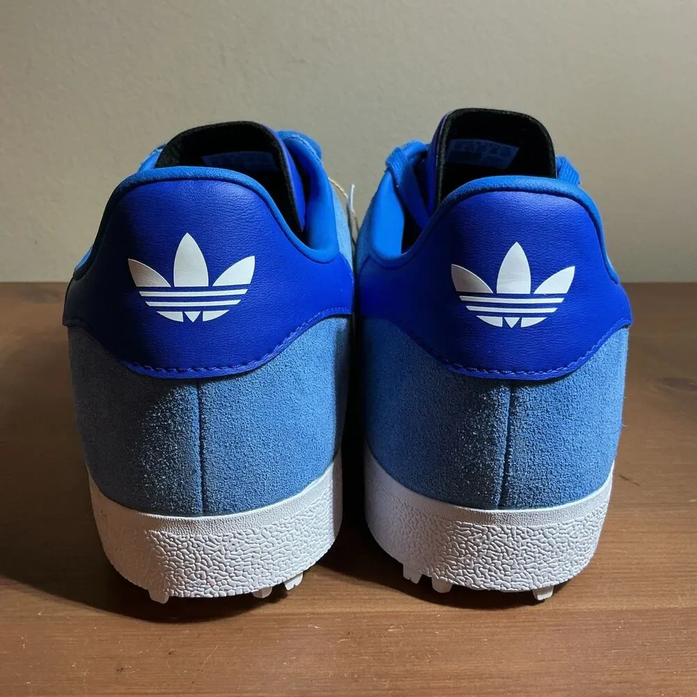 Adidas Gazelle Golf Royal Blue White Shoes IH2267 Men's Sizes 11